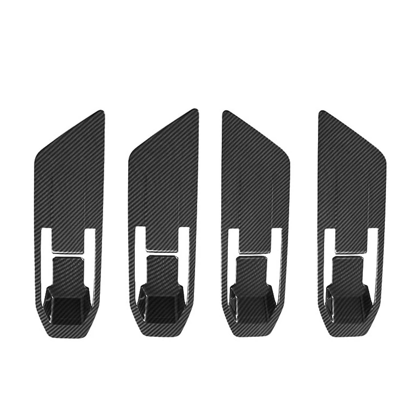 Carbon Fiber Inner Door Handle Cover Suitable For Mitsubishi Triton / L200 2023-2025-4