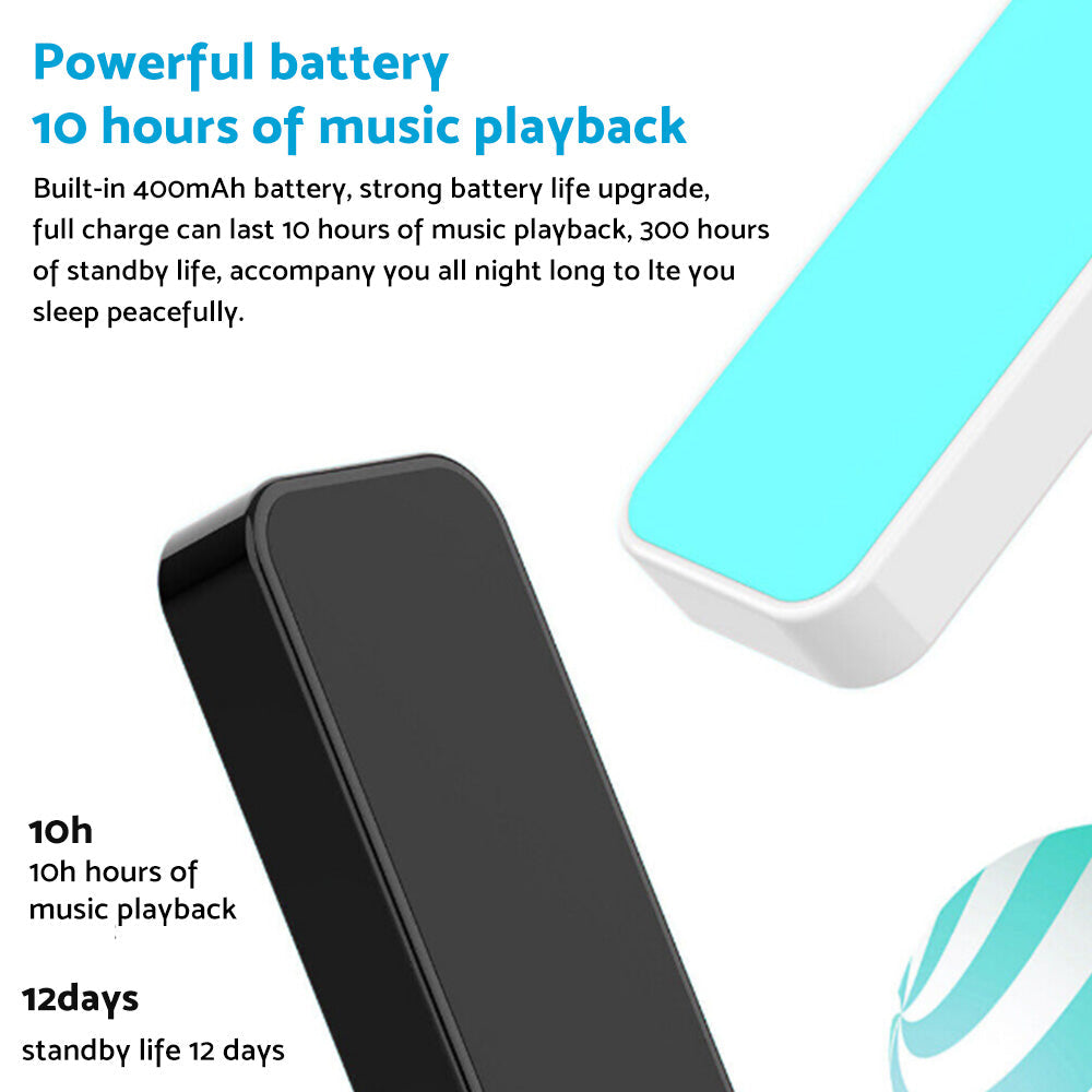 Under Pillow Bluetooth 5.0 Rechargeable Speaker Bone Conduction Soundbar Suitable For Sleep Audio-4