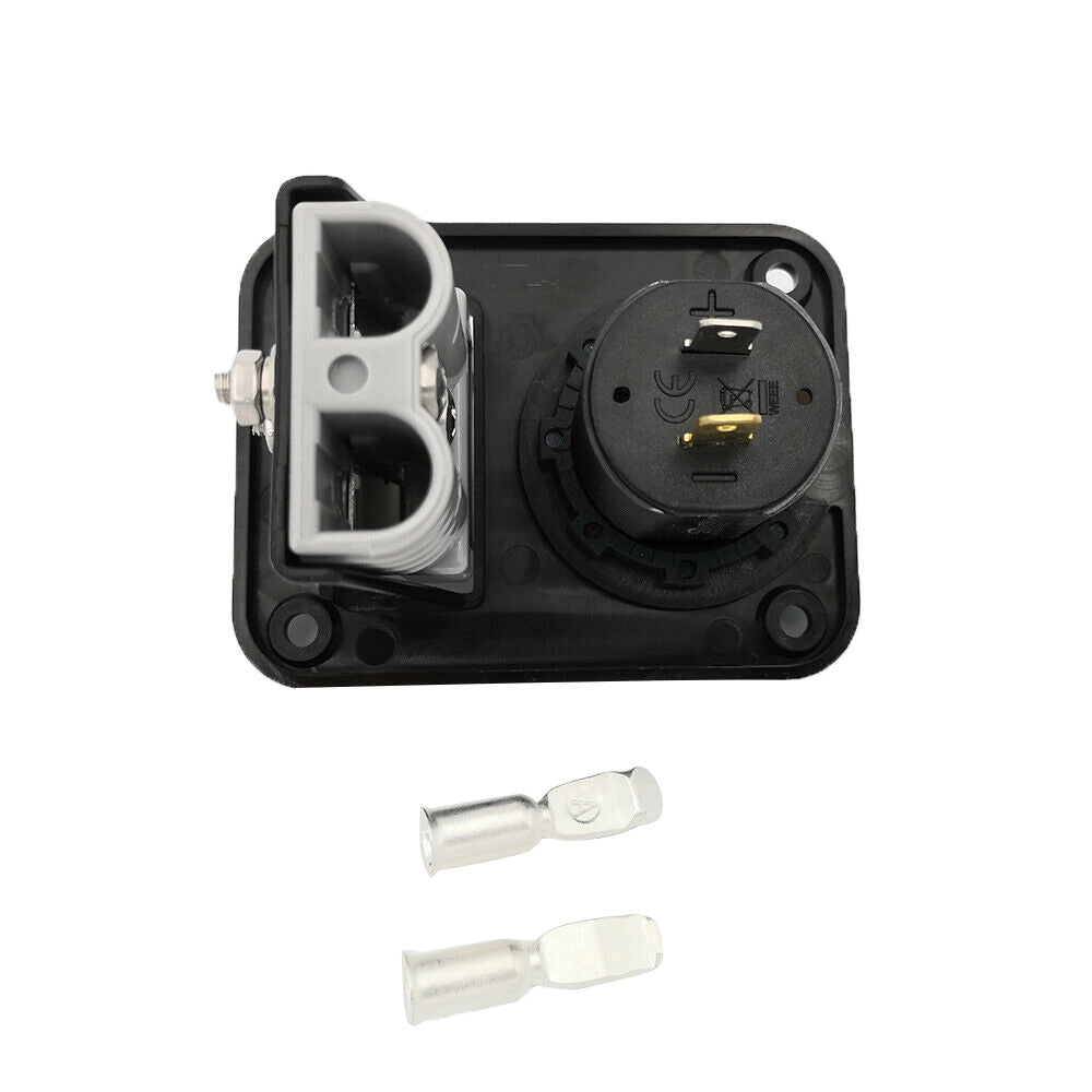 50A Dual USB Socket Flush Mount Recessed Plate Suitable For QC 3.0 / 3.1A Ports-1