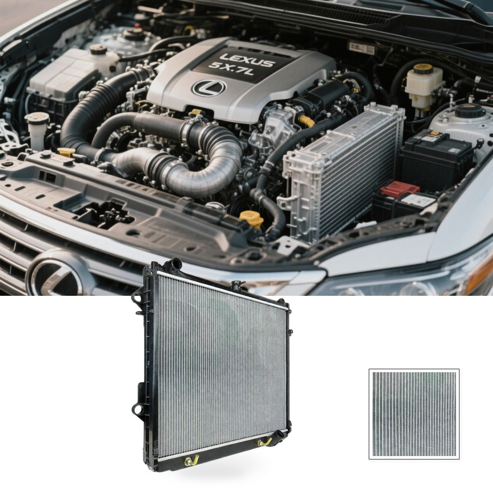 Heavy Duty Radiator For LEXUS LX570 URJ201R 5.7L 8Cyl Petrol 11/2007-On-1