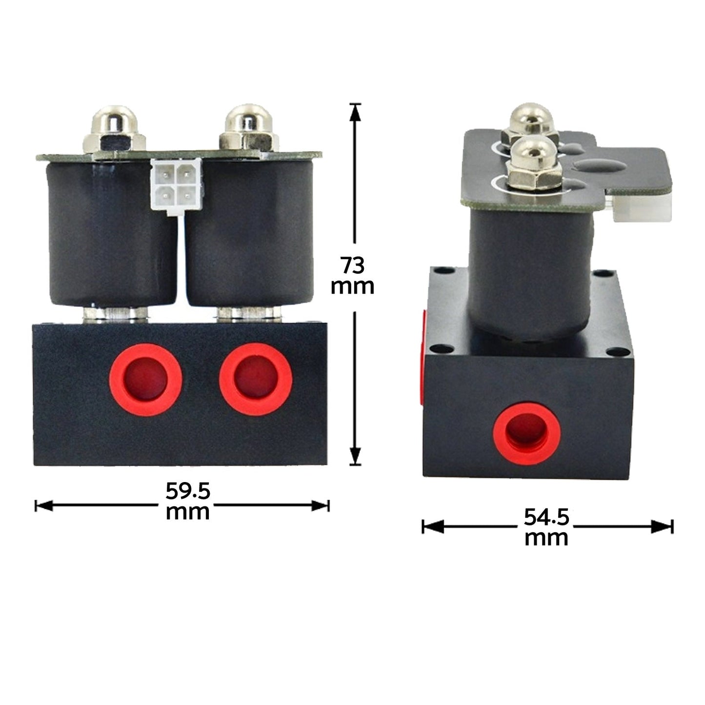 Air Suspension Valve Kit with Remote 200PSI 12V Suitable For Auto Motorcycle-2