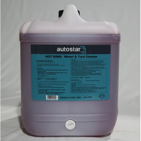 HOT RIMS WHEEL & TYRE CLEANER 20L  - Pick up only