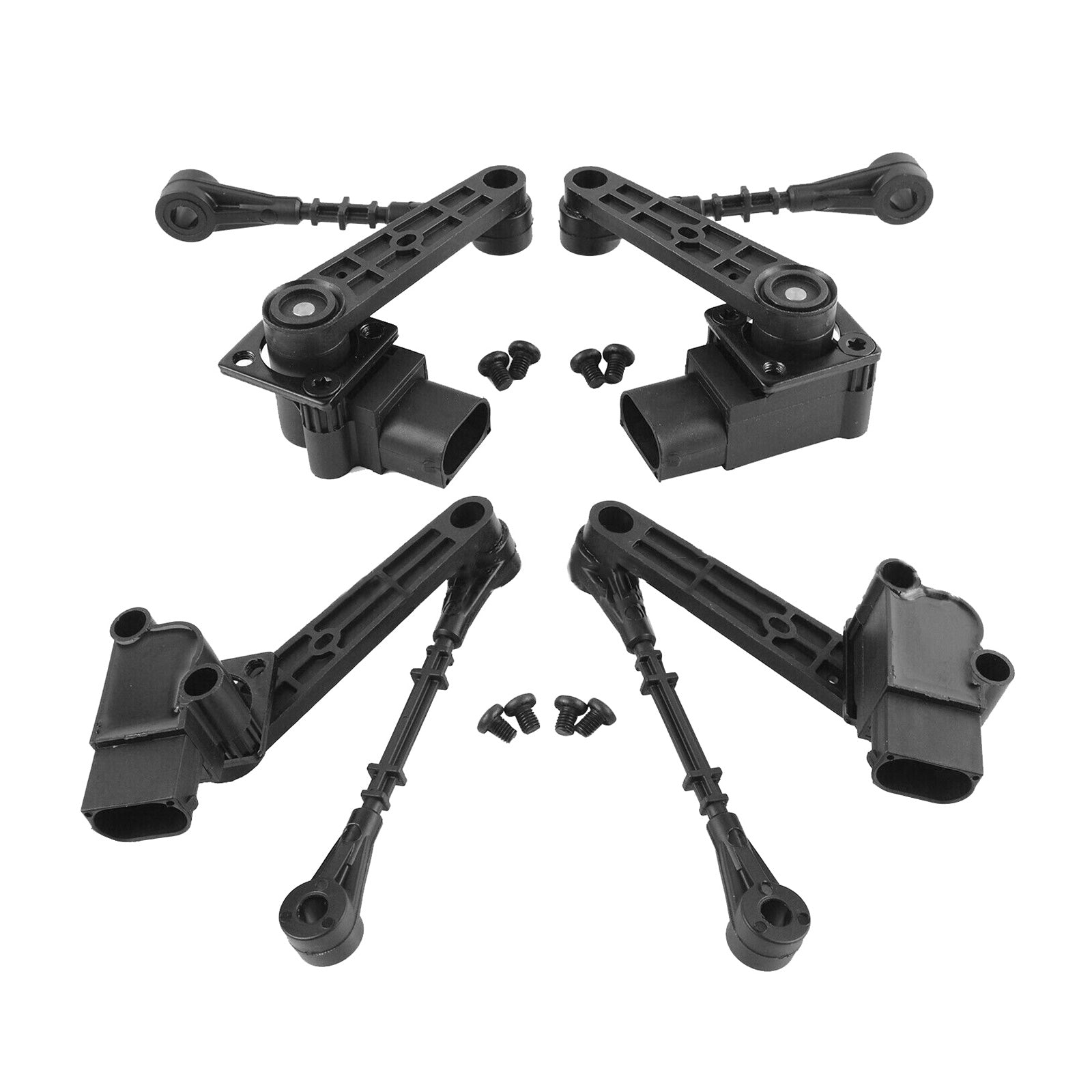 4x Front & Rear Air Suspension Height Sensor Suitable For Land Rover LR3 2005-2009-2