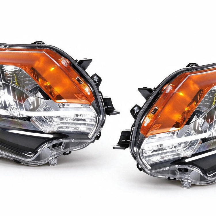 Head Light AM Halogen Black Lower Bezel RHD Set LH RH Suitable for Mitsubishi-3