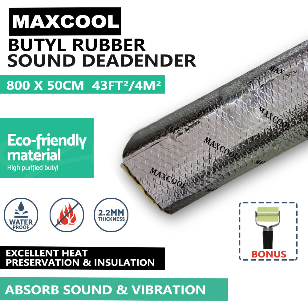 Car Butyl Rubber Sound Deadener Roll Suitable For Vehicle Proofing & Insulation – Self-Adhesive-3