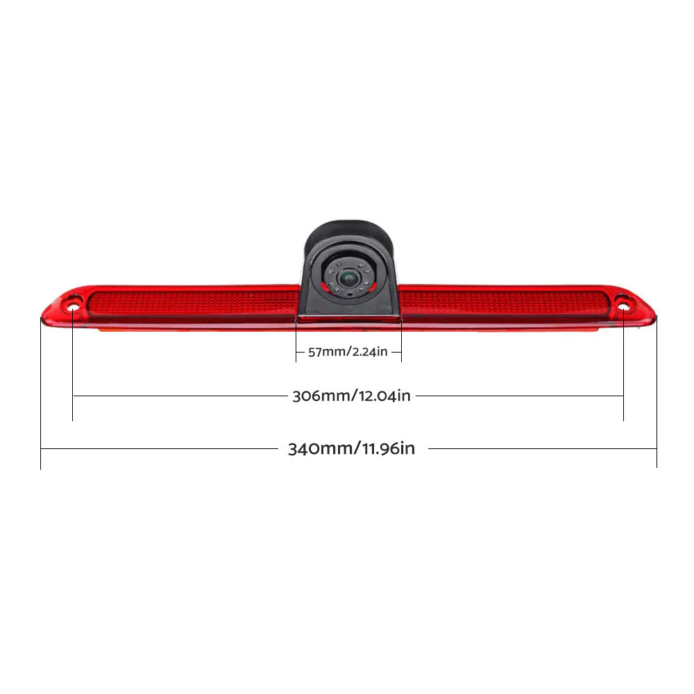 Rear View Backup Camera with Brake Light Suitable For Mercedes-Benz Sprinter 2007-2019-3