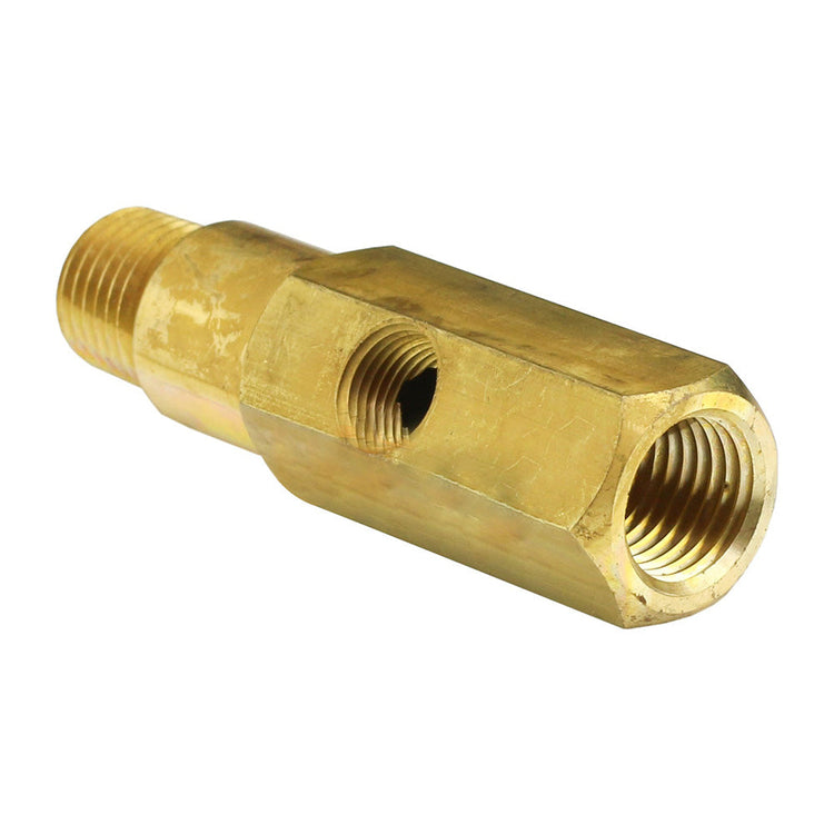 Oil Pressure Gauge Adapter 1/8-Inch NPT Male & Female Thread Suitable For Various Applications-1