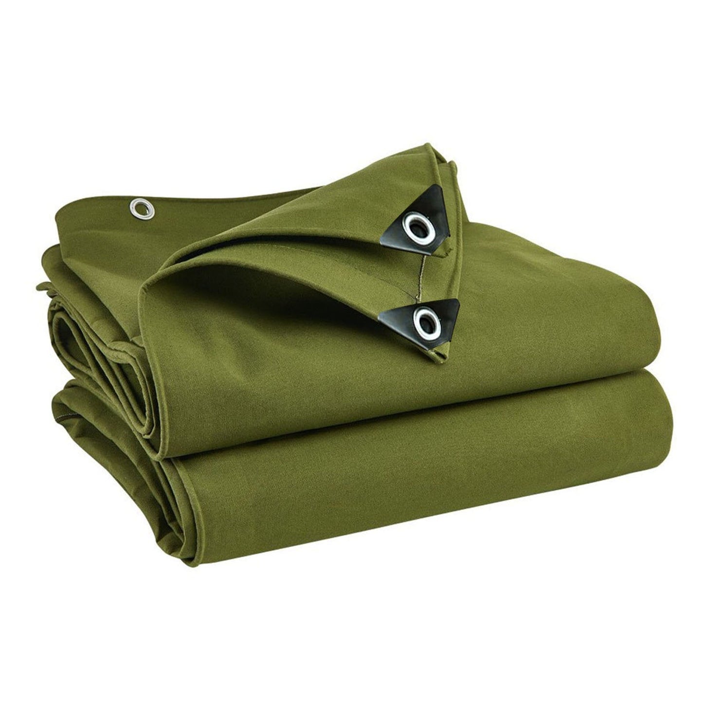 Heavy Duty Waterproof Canvas Tarp 3 Sizes Suitable For Outdoor Sun and Dust Protection-1