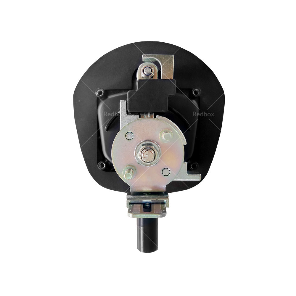 2pcs Whale Tail Lock or Compression Lock Black w or  Chrome Handle Trailer Ute Toolbox-3