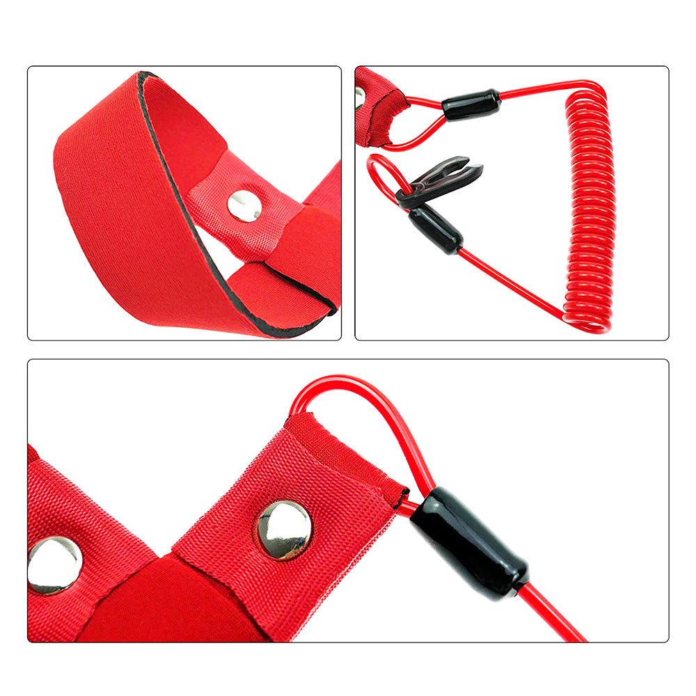Stop Kill Key Floating Safety Wrist Lanyard Suitable For Yamaha Jet Ski WaveRunner-3