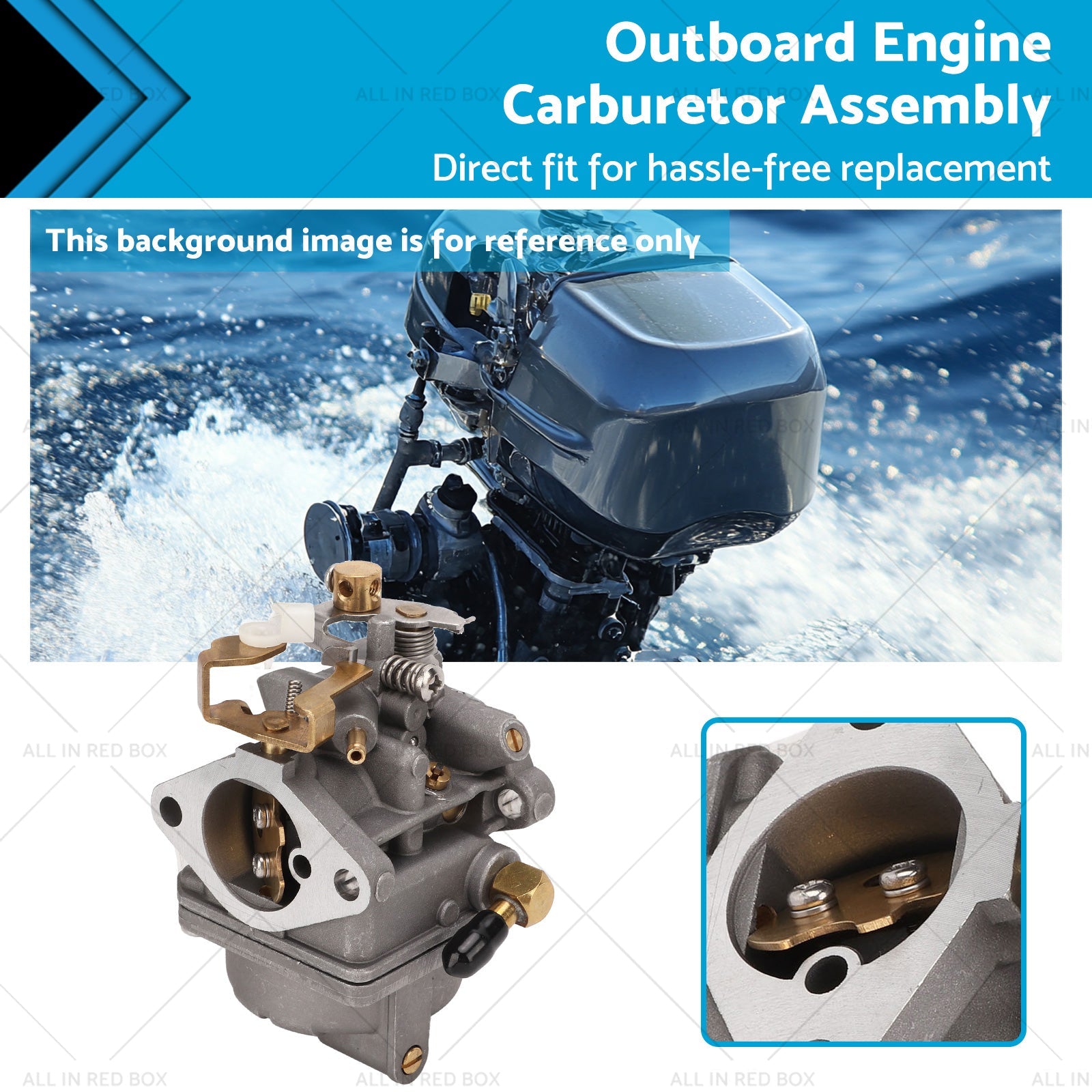 Outboard Engine Carburetor Assembly Suitable For 4 Stroke DF6 DF4 13200‑91J70-0