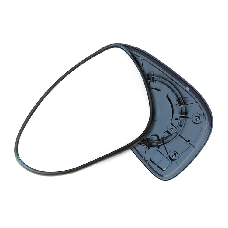 Left Mirror Glass With Back Plate Suitable For Holden Barina 2011–Onward Non-Heated-0