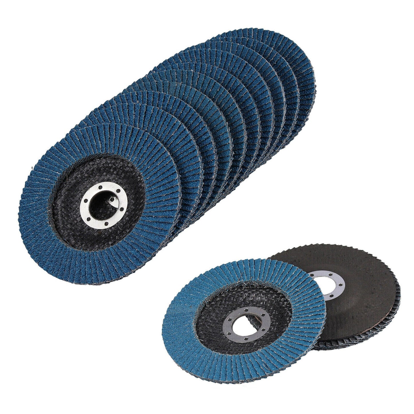 Flap Sanding Disc 5 Inch 125mm Suitable For Angle Grinders Metal, Wood & Plastic-4