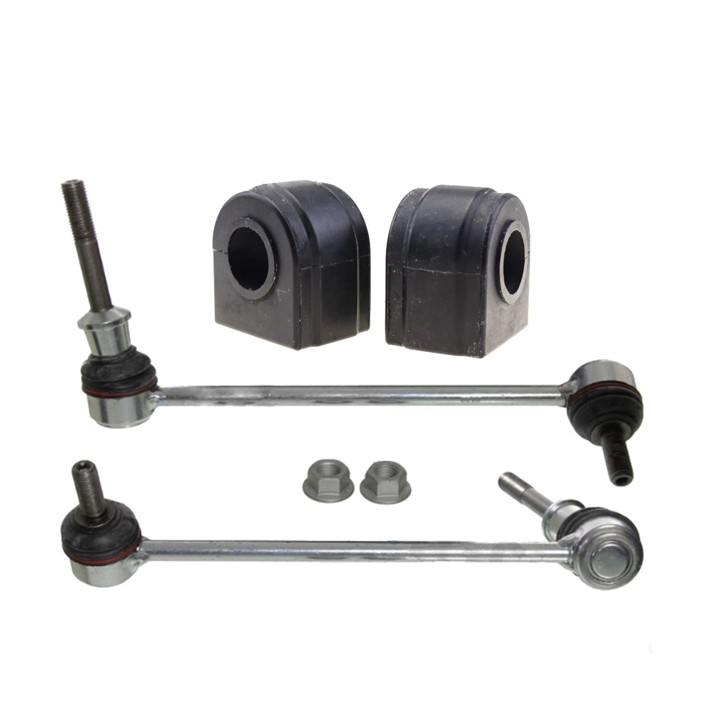 4Pcs/Set Front Stabilizer Sway Bar Link & Bushing Suitable For BMW X5 E70 X6 E71-0