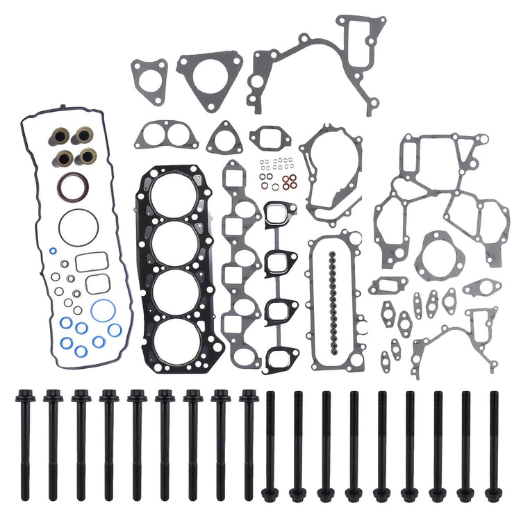 VRS Head Gasket Kit & Bolt Set Suitable for Toyota Hilux HiAce Prado 3.0 1KD-FTV-0