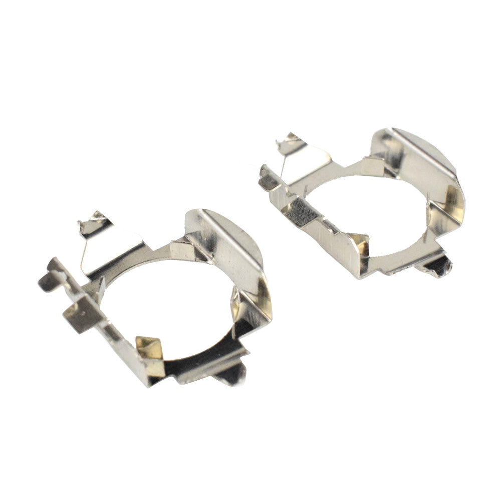 1 Pair LED Headlight H7 Clip Adapter Holder Suitable For Toyota Camry & Mercedes-Benz-1