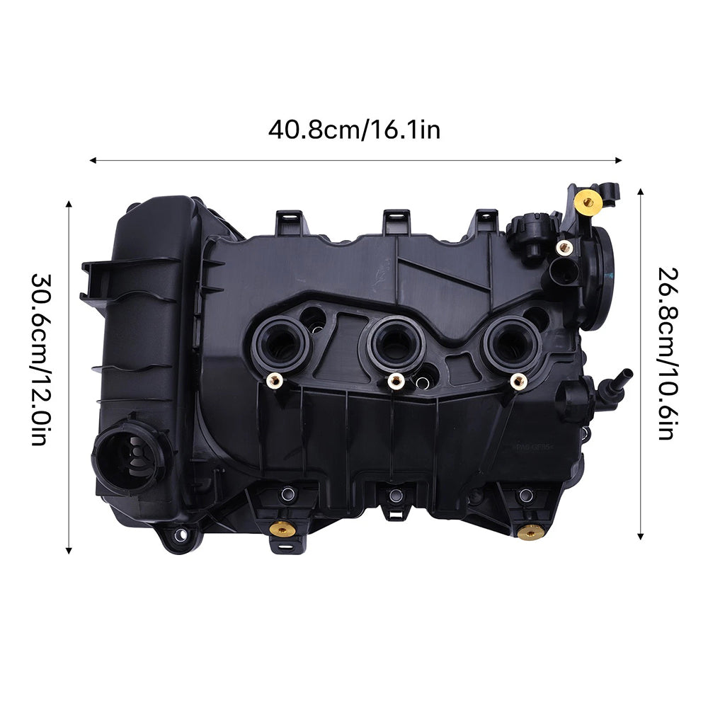 Rocker Cover + Gasket + Cap Suitable for Peugeot 208 1.2 EB2F 9811067580-1