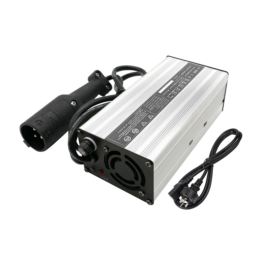 48V 6A Snap-Head 3-Pin Plug Battery Charger Suitable For EZ-GO TXT & Club Golf Cart-1