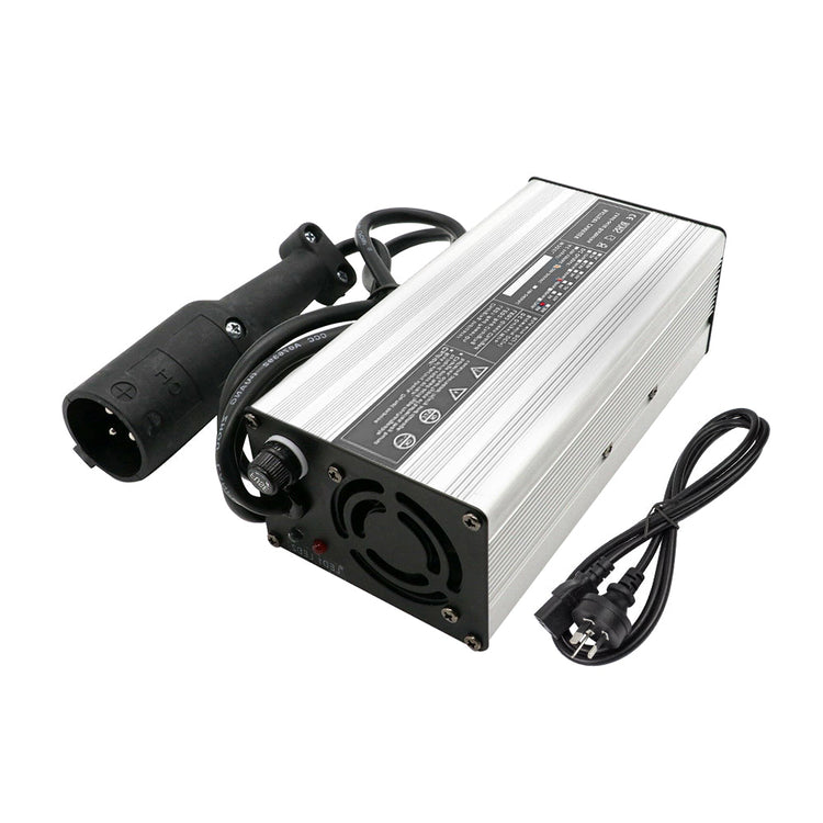 48V 6A Snap-Head 3-Pin Plug Battery Charger Suitable For EZ-GO TXT & Club Golf Cart-1