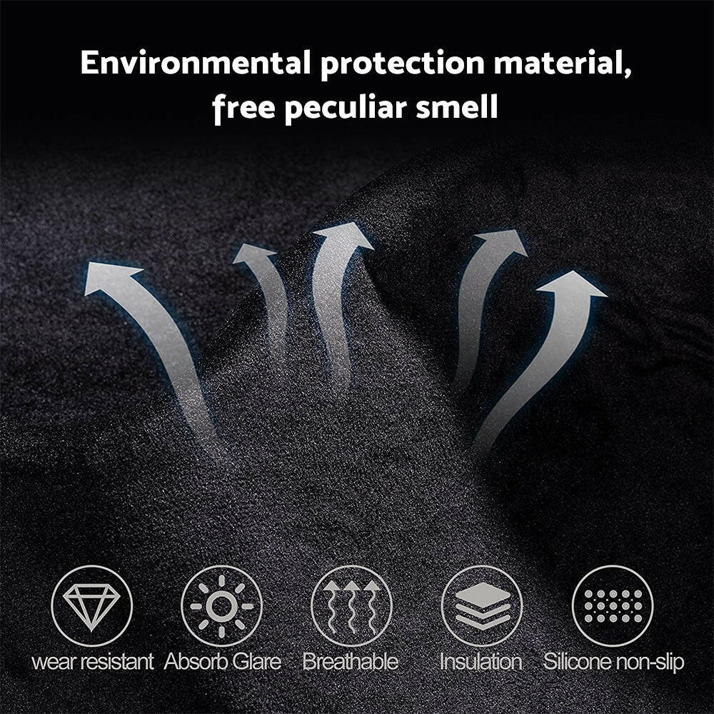 Non-Slip Dash Mat Dashboard Cover Black Suitable For Honda Jazz Hatch 2014–2022-1