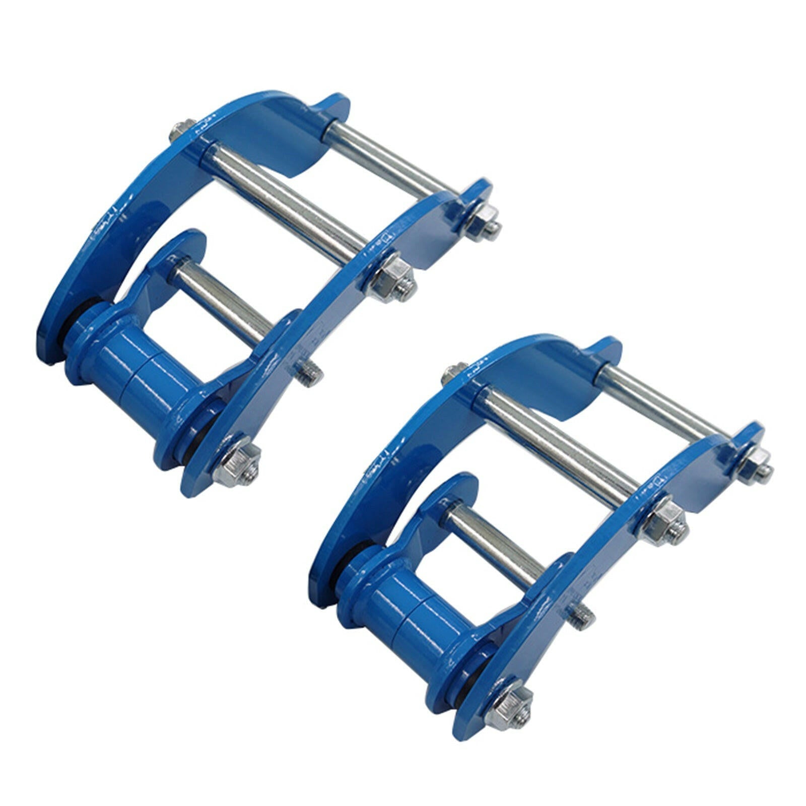 2x Rear Leaf Spring Extended 2 Inch Height Shackles Suitable For Isuzu Holden Rodeo-4