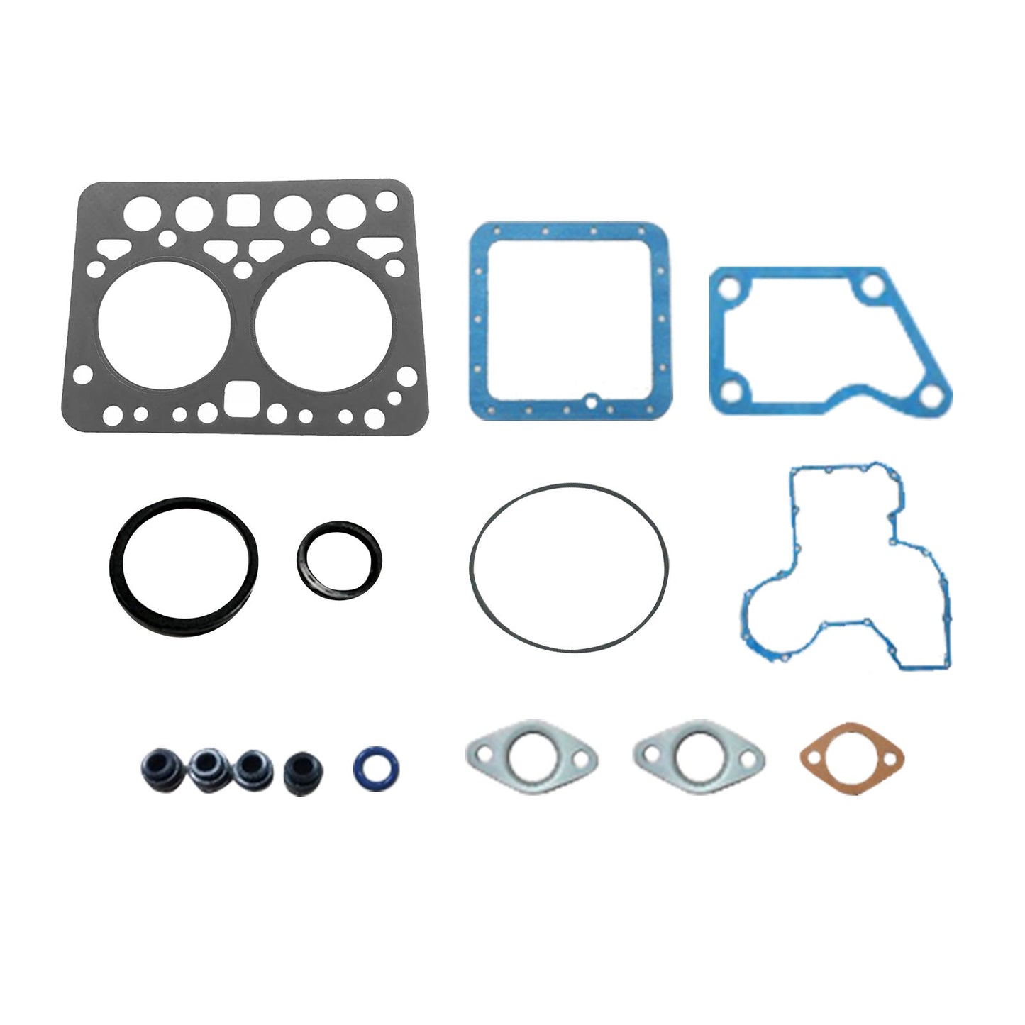 Overhaul Full Cylinder Head Gasket Set Kit Suitable For Kubota ZL600 / B6000 Tractor Engine-1