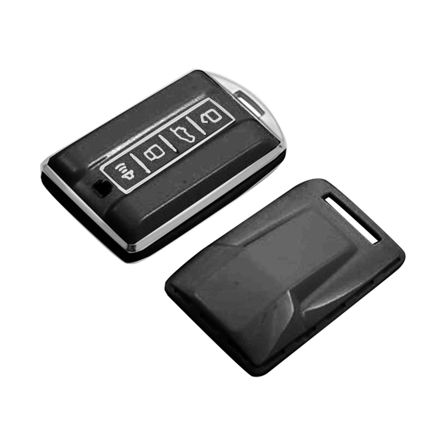 Car Remote Key Fob Case TPU Cover Suitable For Great Wall GWM / WEY / TANK 300 Black-3