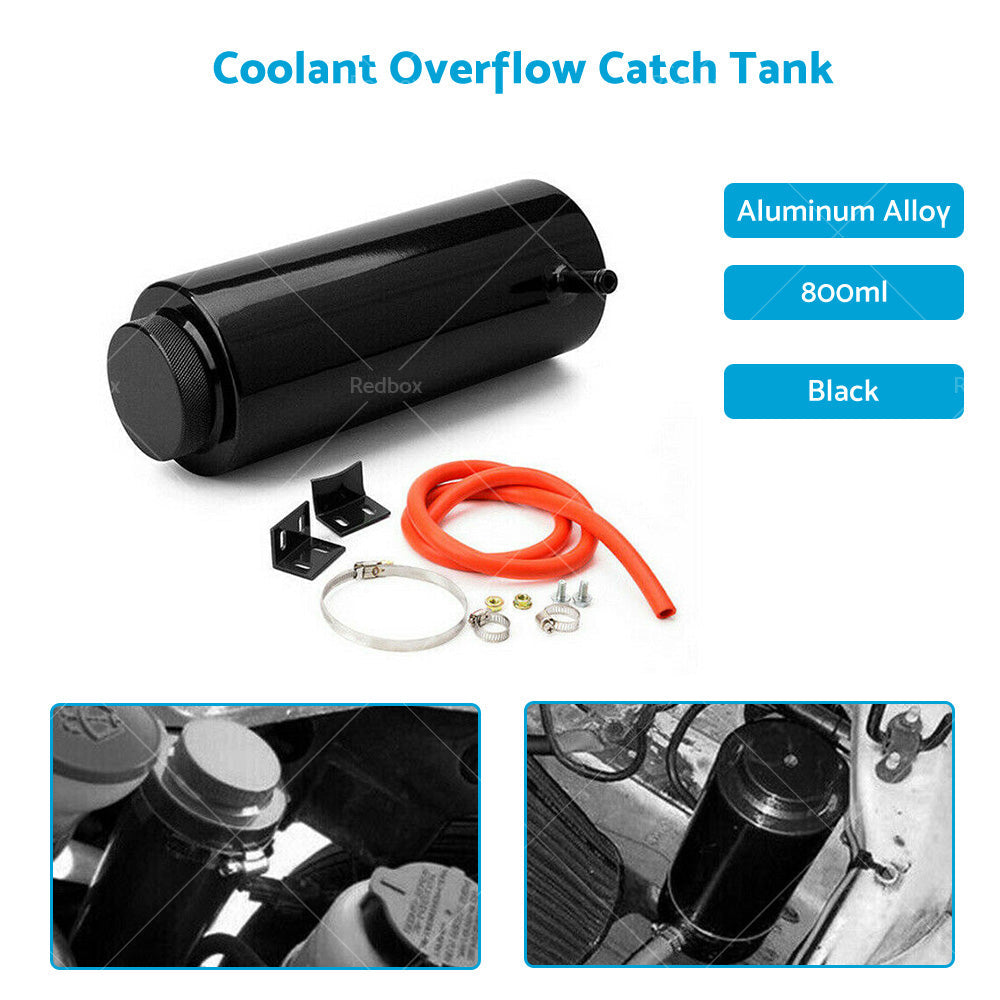800ml Black Overflow Catch Tank Suitable For Radiator Coolant Expansion – Header Bottle-1