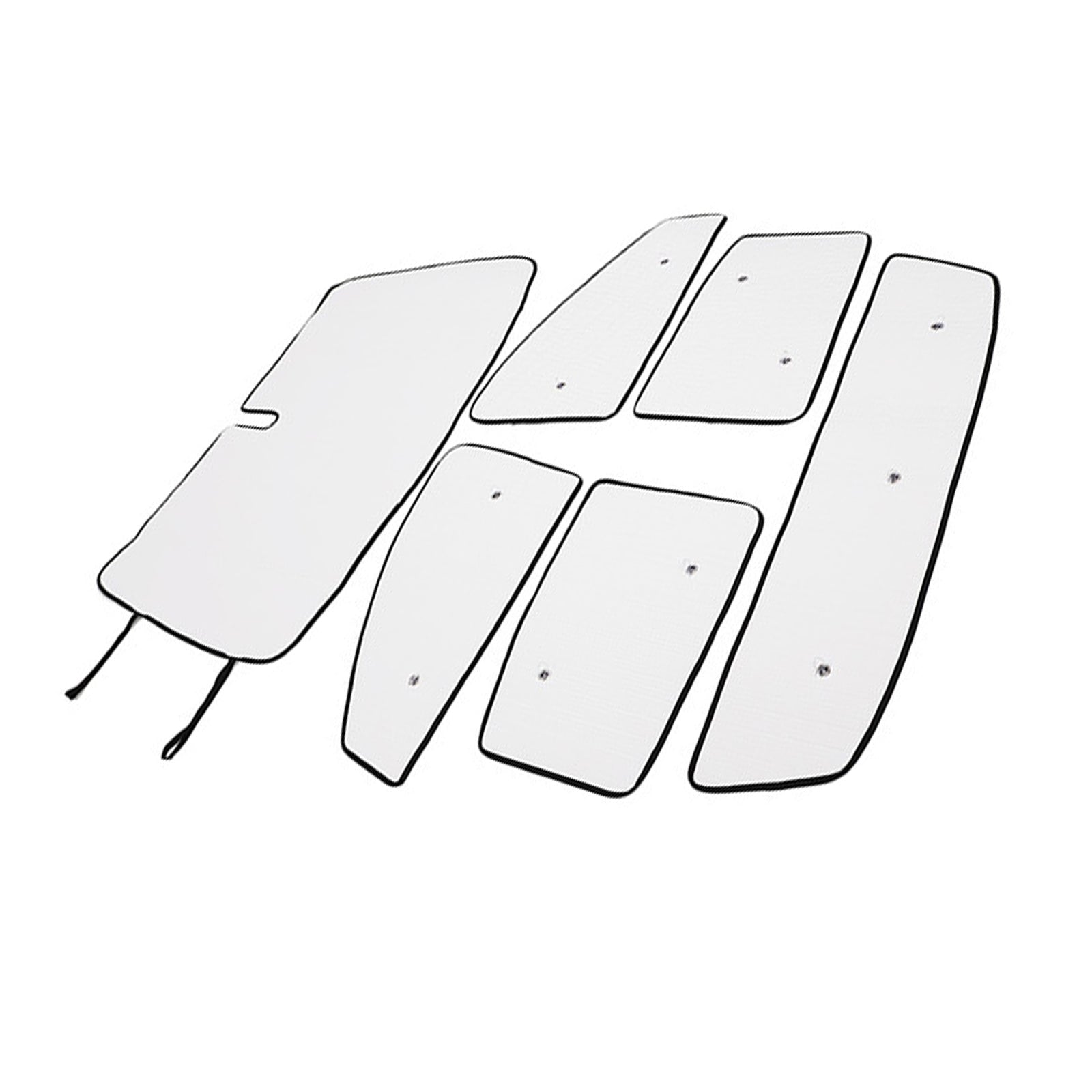 6x Car Sunshade Window Sun Shade Windscreen Visor Suitable For Ford Ranger 2015 - 2024 - Frazy's Auto Parts