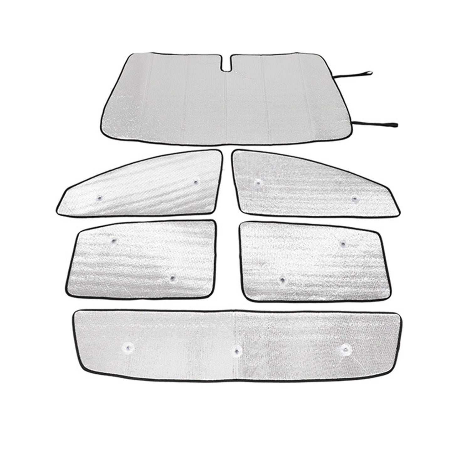 6x Car Sunshade Window Sun Shade Windscreen Visor Suitable For Ford Ranger 2015 - 2024 - Frazy's Auto Parts