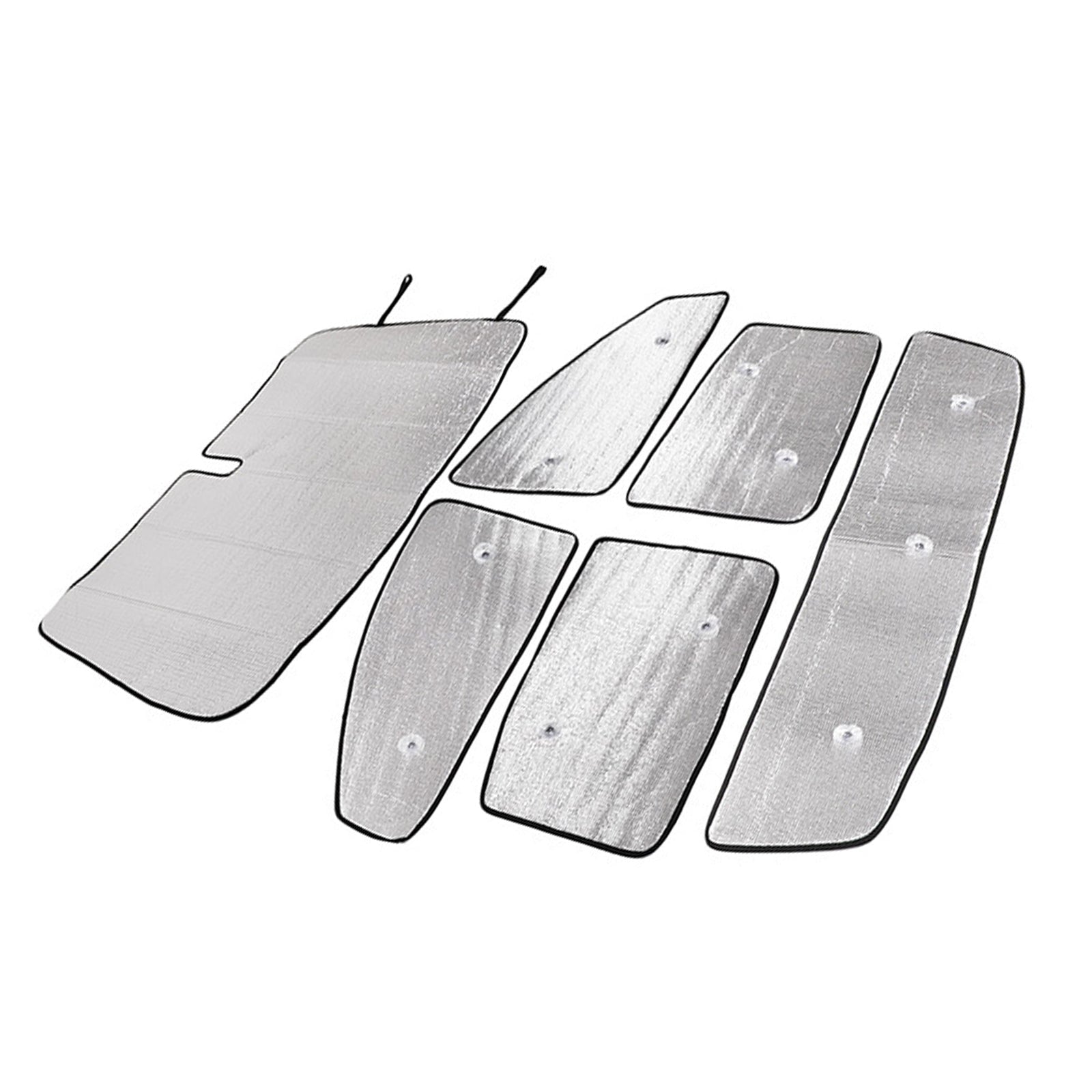 6x Car Sunshade Window Sun Shade Windscreen Visor Suitable For Ford Ranger 2015 - 2024 - Frazy's Auto Parts