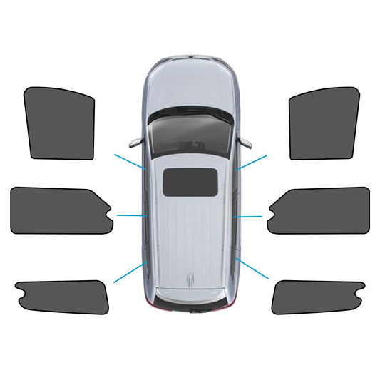 6x Car Window Shades Suitable for LDV G10 2014 - Present Front&Rear&Triangular - Frazy's Auto Parts