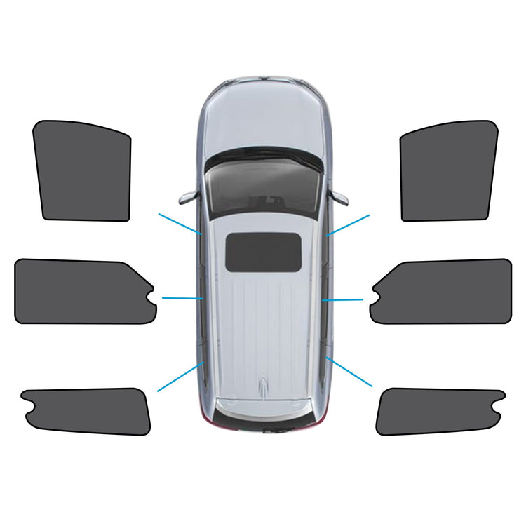 6x Car Window Shades Suitable for LDV G10 2014 - Present Front&Rear&Triangular - Frazy's Auto Parts