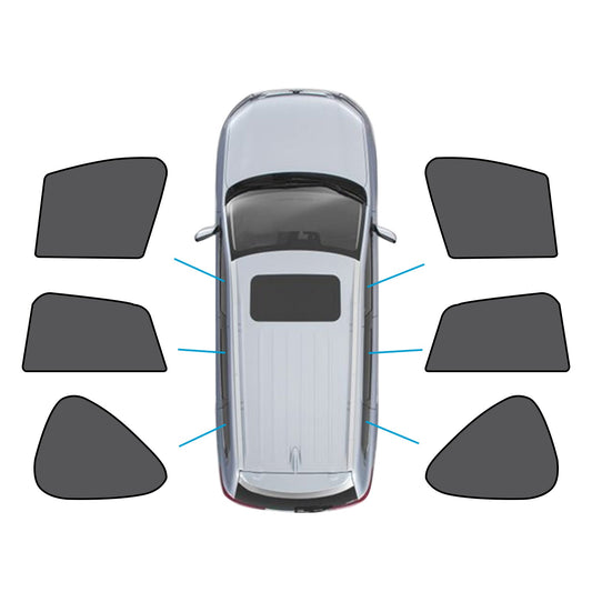 6x Car Window Shades Suitable for Mazda CX5 1st Gen KE 12 - 17 UVA&UVB Protection - Frazy's Auto Parts