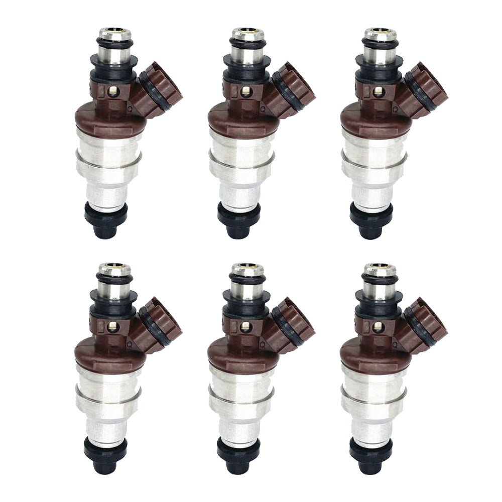 6x Fuel Injector Suitable For Toyota 4Runner 1989 - 1995 / Pickup 1993 - 1994 T100 23250 - 65020 - Frazy's Auto Parts