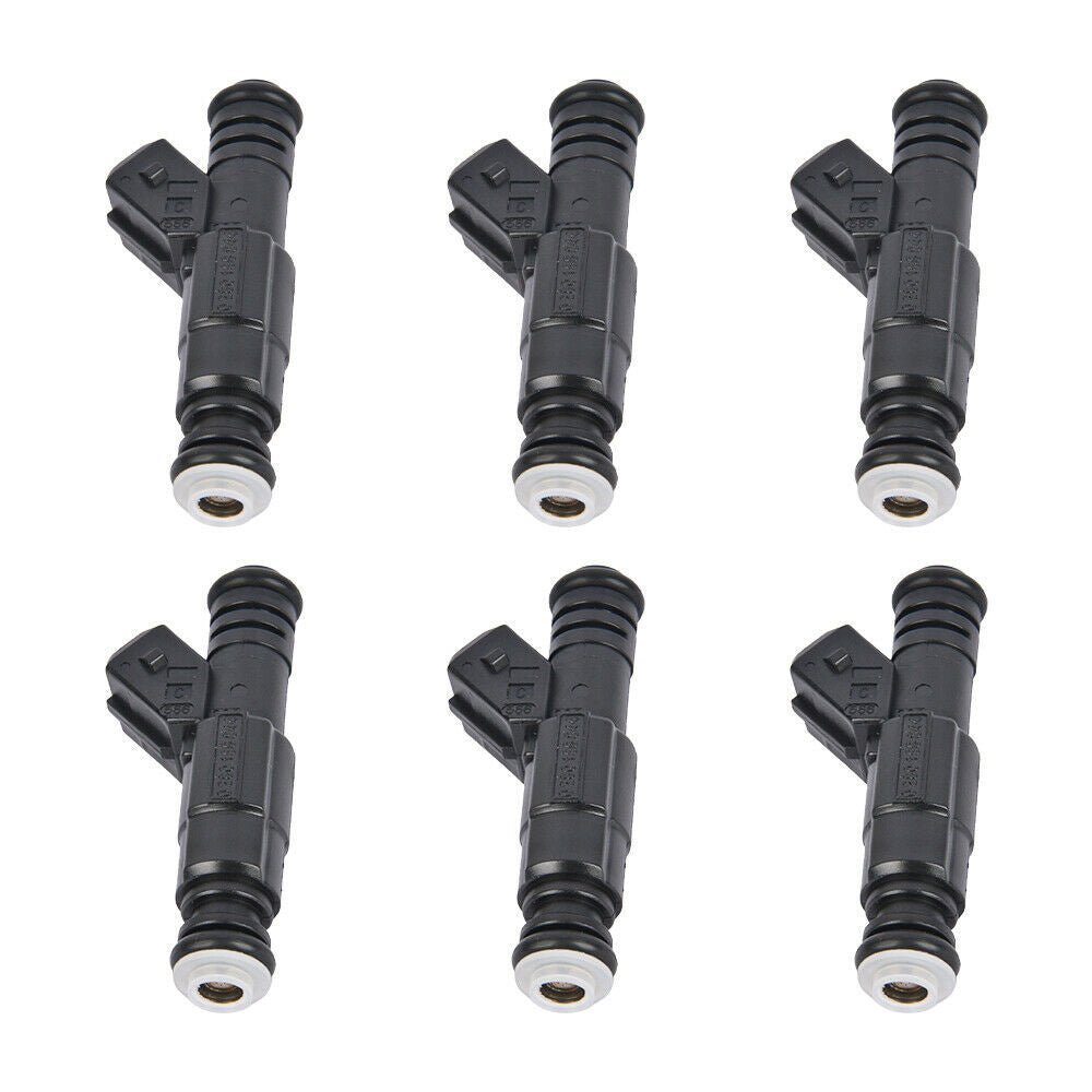 6x Fuel Injectors Suitable For Ford Falcon AU 4.0L 1998 - 2002 / Jeep Cherokee Commander 3.7L 2005 - 2010 - Frazy's Auto Parts