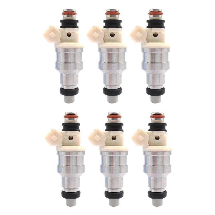 6x Fuel Injectors Suitable For Mitsubishi Galant Base LS 2.0 1990 - 1992 MD156760 - Frazy's Auto Parts