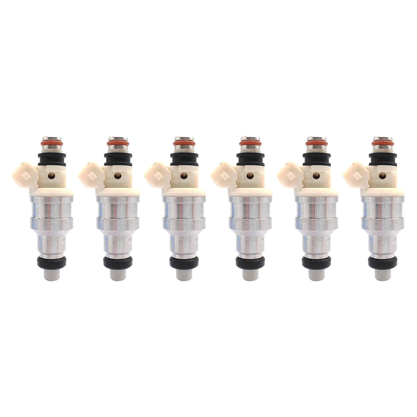 6x Fuel Injectors Suitable For Mitsubishi Galant Base LS 2.0 1990 - 1992 MD156760 - Frazy's Auto Parts
