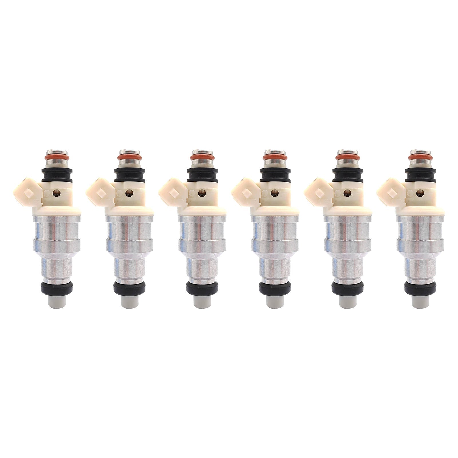 6x Fuel Injectors Suitable For Mitsubishi Galant Base LS 2.0 1990 - 1992 MD156760 - Frazy's Auto Parts