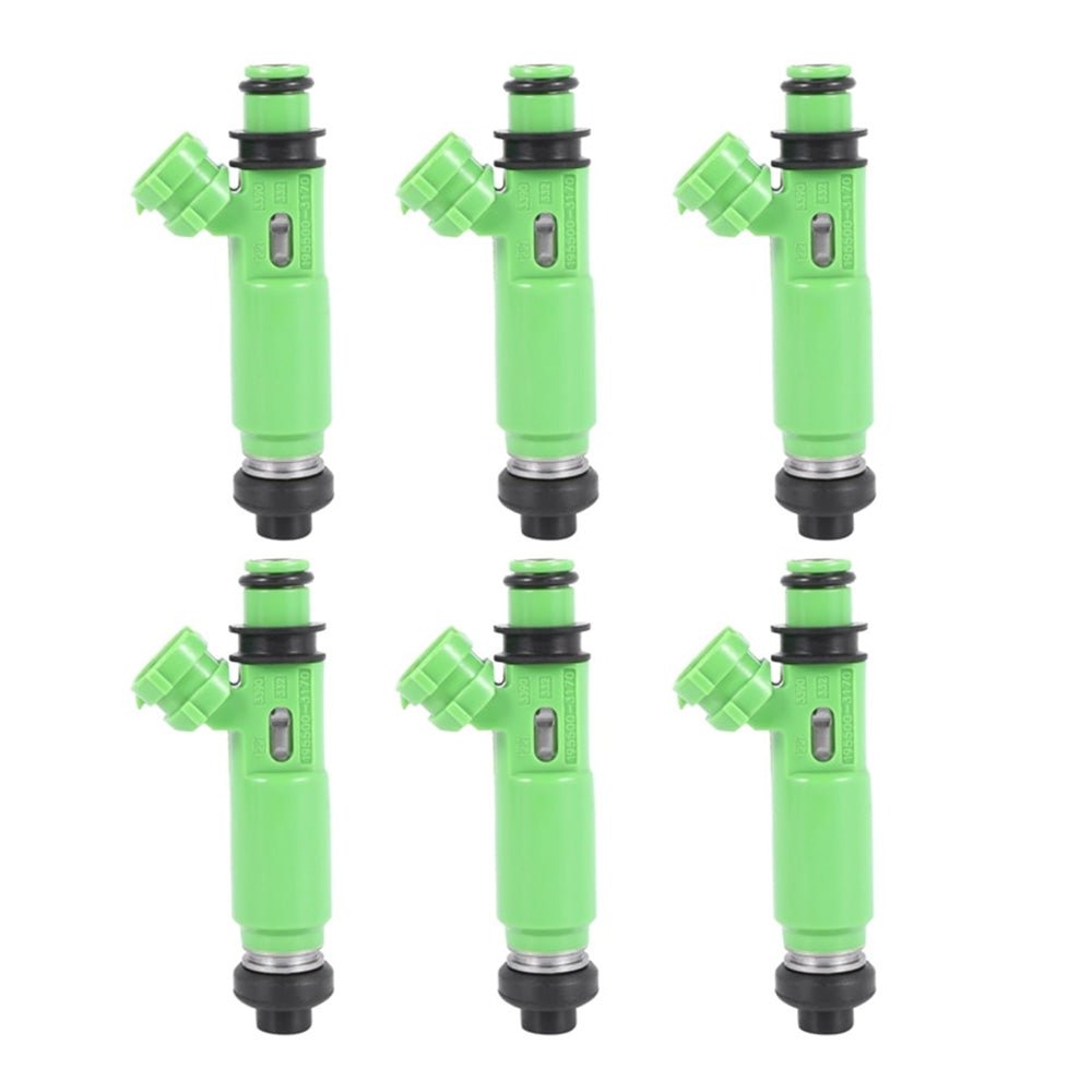 6x Fuel Injectors Suitable For Mitsubishi Triton MK 6G72 3.0L V6 / Challenger PA - Frazy's Auto Parts