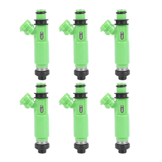 6x Fuel Injectors Suitable For Mitsubishi Triton MK 6G72 3.0L V6 / Challenger PA - Frazy's Auto Parts