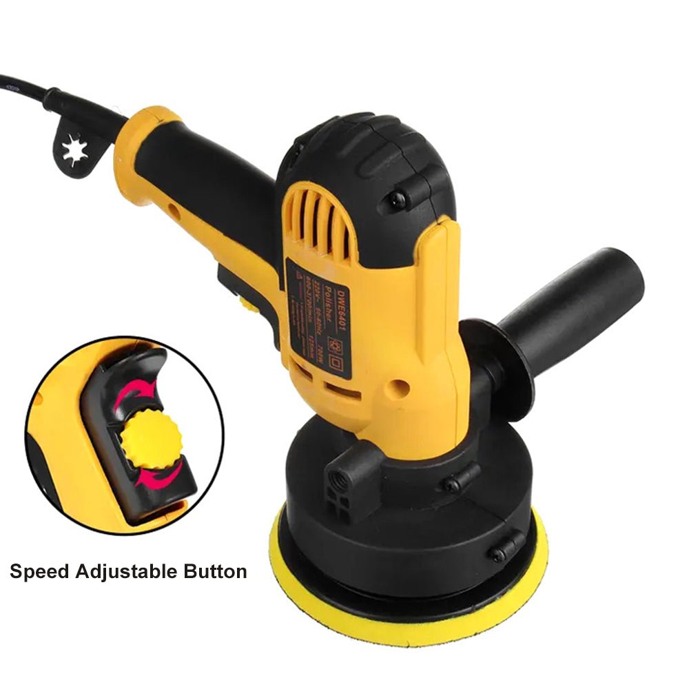 700W Electric Car Polisher 125mm Portable Polishing Machine Waxer Sander Buffer - Frazy's Auto Parts