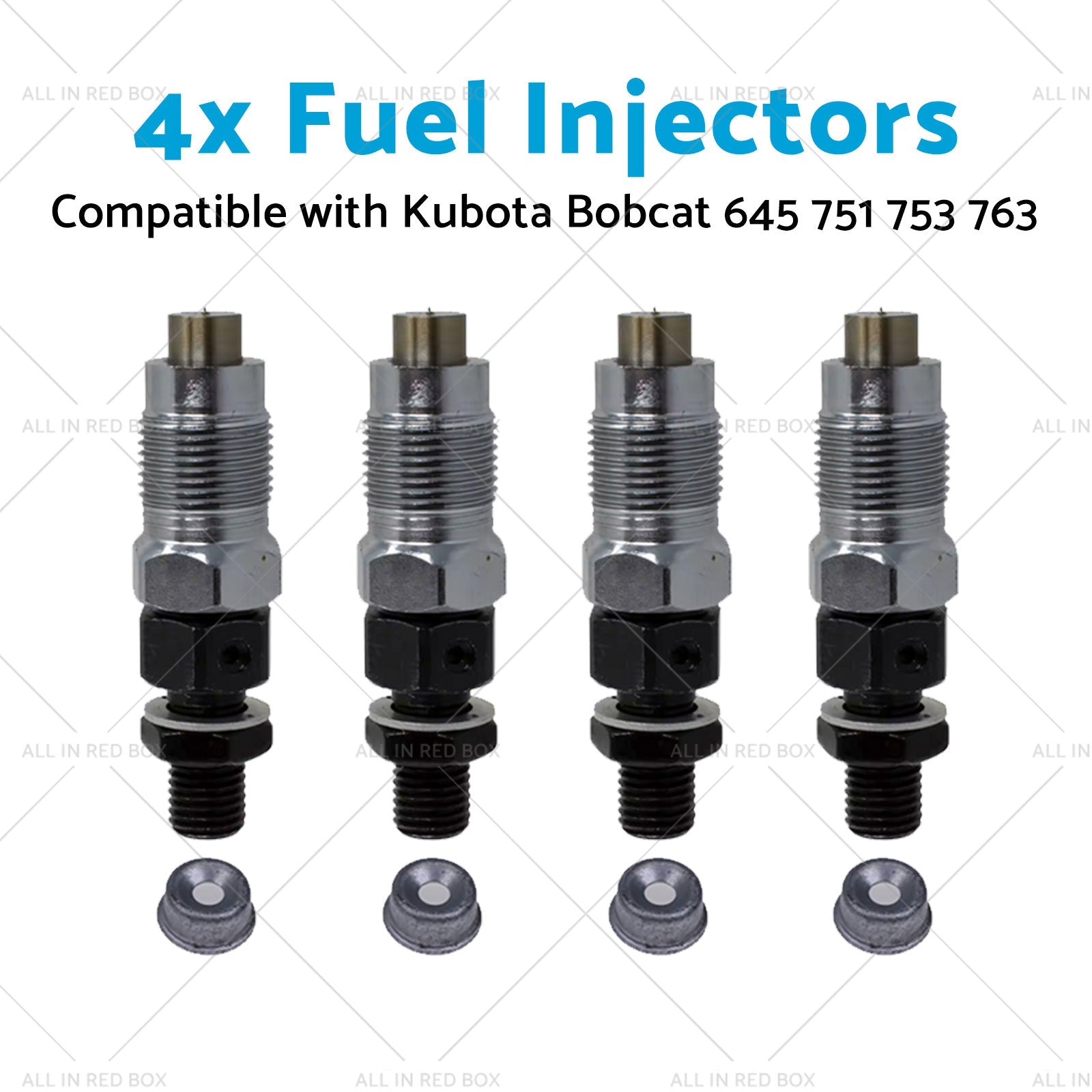 7023120 6722147 4x Fuel Injectors 6722147 Suitablefor 645 751 753 763 773 Kubota - Frazy's Auto Parts