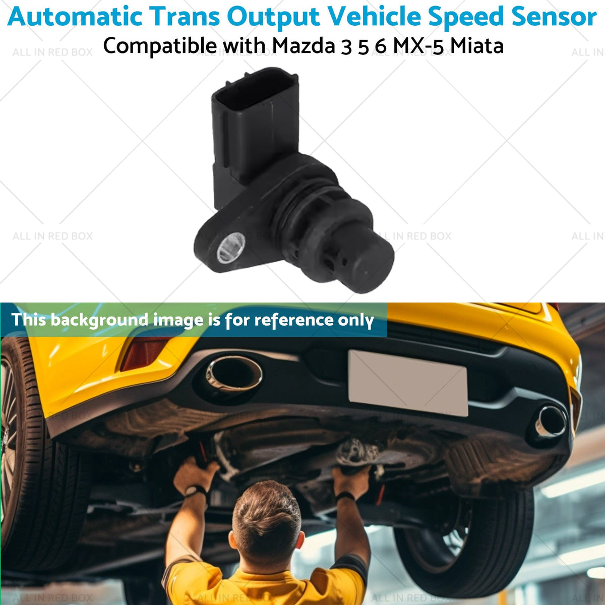 Automatic Trans Output Vehicle Speed Sensor Suitable for Mazda 3 5 6 MX-5 Miata-4