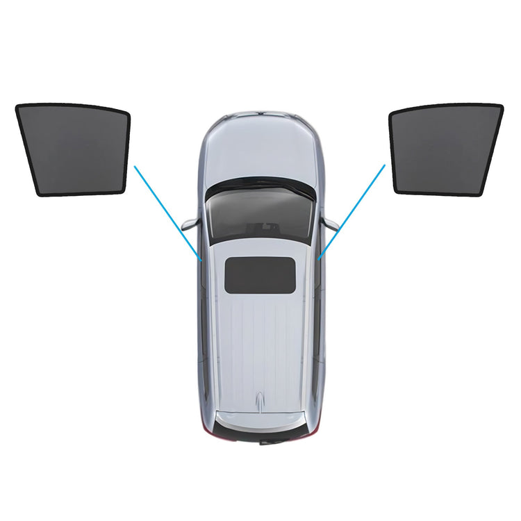 Magnetic Sun Shades Front Windows Suitable For Nissan Tiida C11 Hatch 2004-2010-2