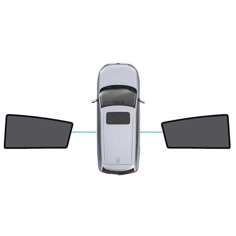 Magnetic Sun Shades Front Windows Suitable For Nissan Tiida C11 Hatch 2004-2010-3
