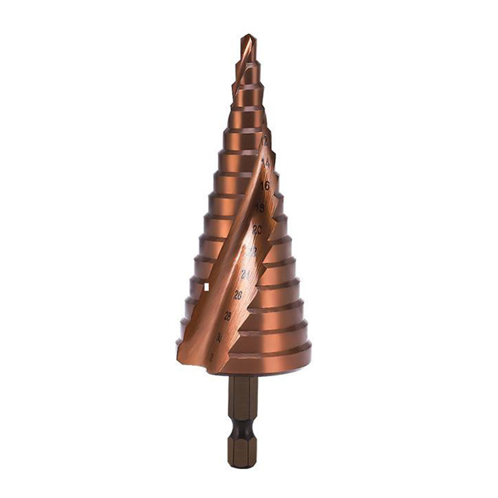 Cobalt Steel Step Cone Drill Bit Hole Cutter 4-12/20/32mm for Stainless Steel-2