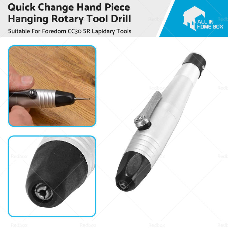 Quick Change Hand Piece Hanging Rotary Tool Drill Suitable For Foredom CC30 SR-0