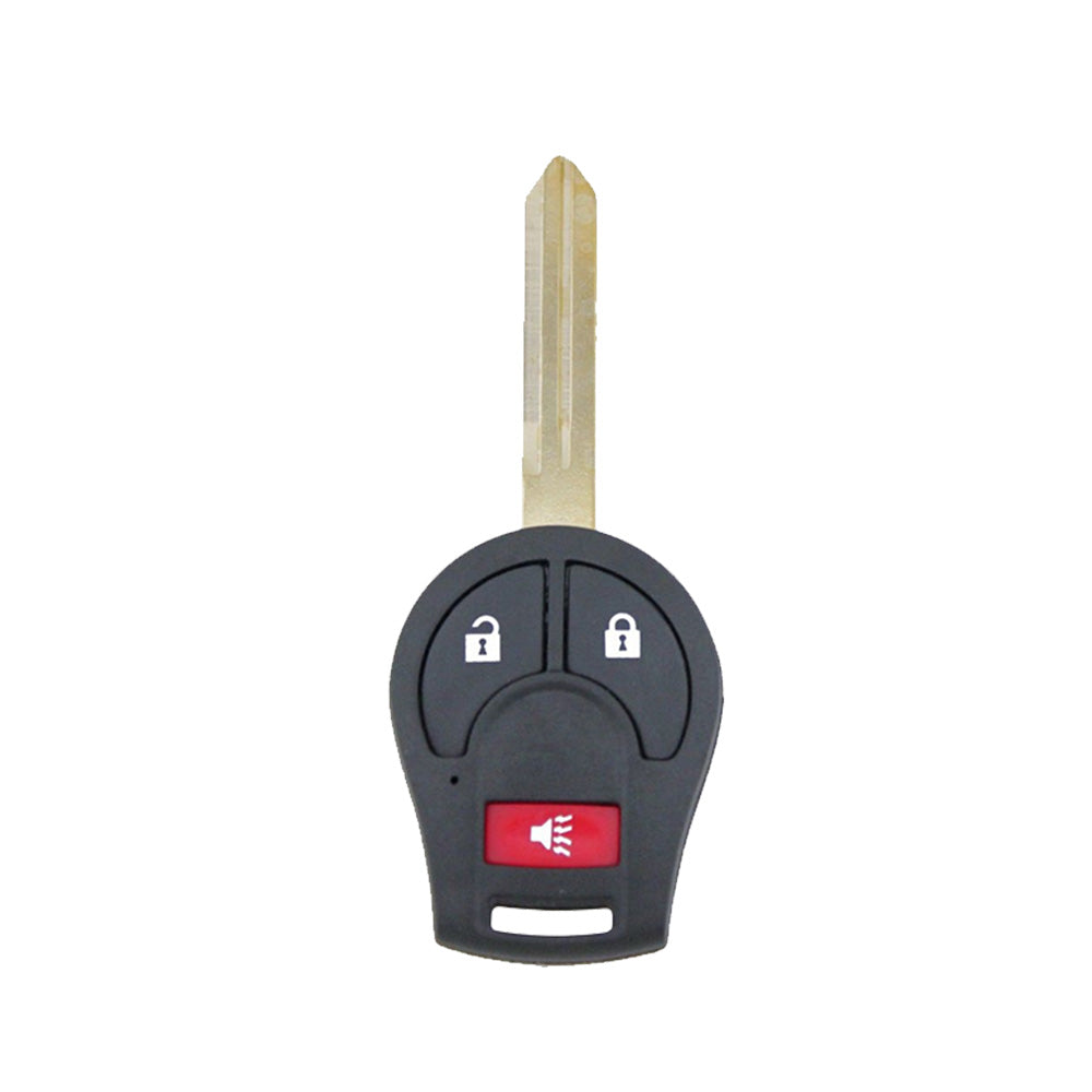 3-Button Complete Remote Car Key 433MHz Suitable For Nissan X-Trail T31, Tiida, Micra, Pulsar & Almera-3