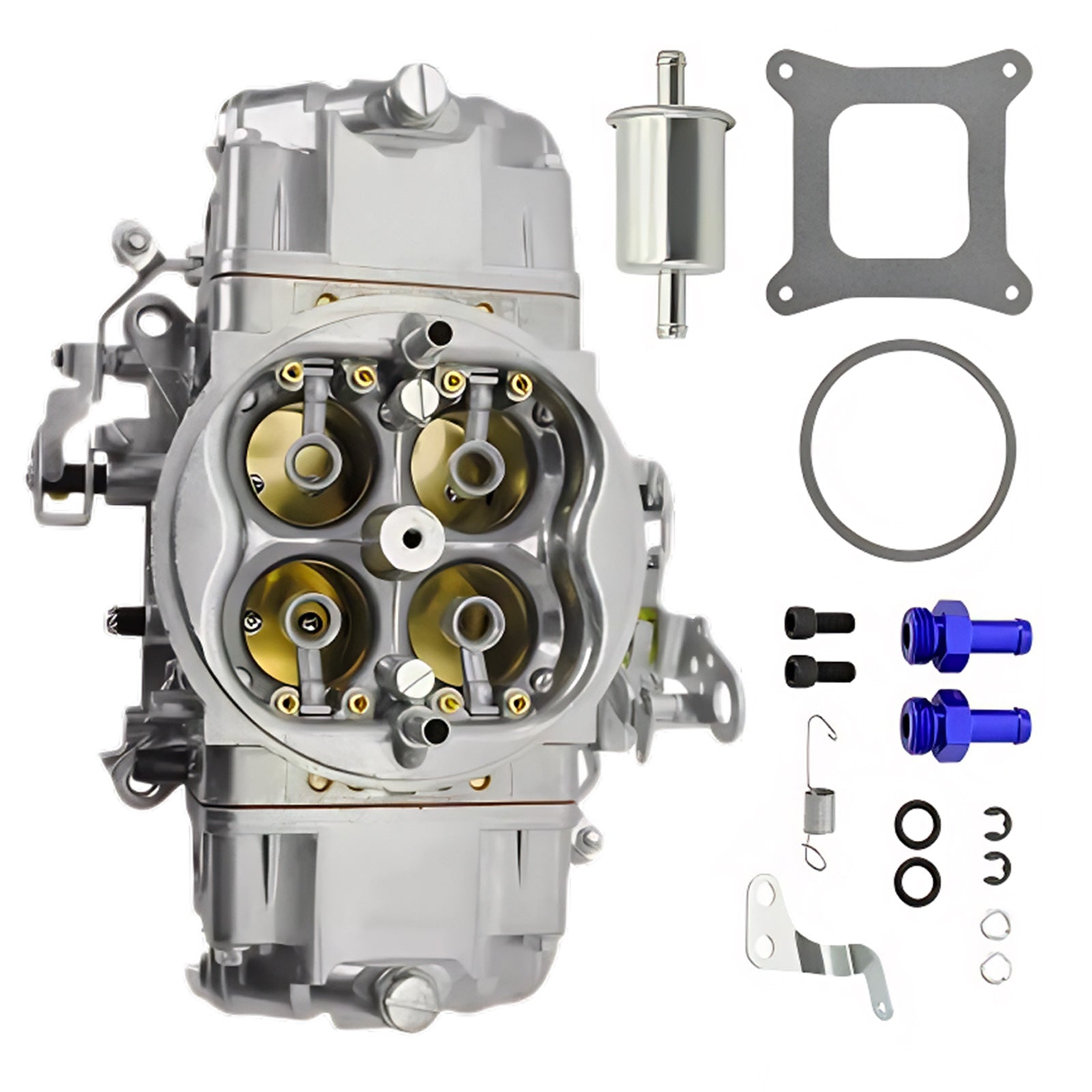 Carburetor Suitable For 4-Barrel Double Pumper Race Carburetor 650 CFM BR-67199-0